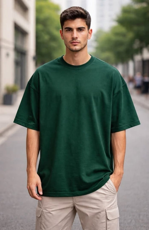 Pack of 2 Drop Shoulder T-Shirts for Men & Women – Relaxed Fit Street Style 🔥