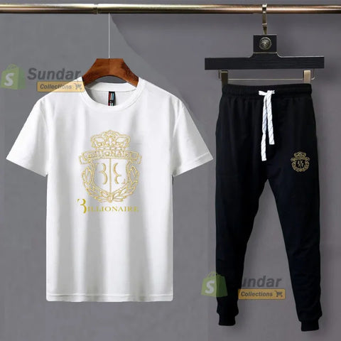 Richman Summer Tracksuit with New Luxury Design (T-Shirt + Trouser)