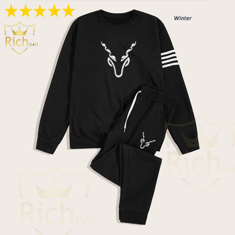 Richman New Arrival Summer Tracksuit For Men and Women with Cotton T-Shirt and Trouser 2 piece