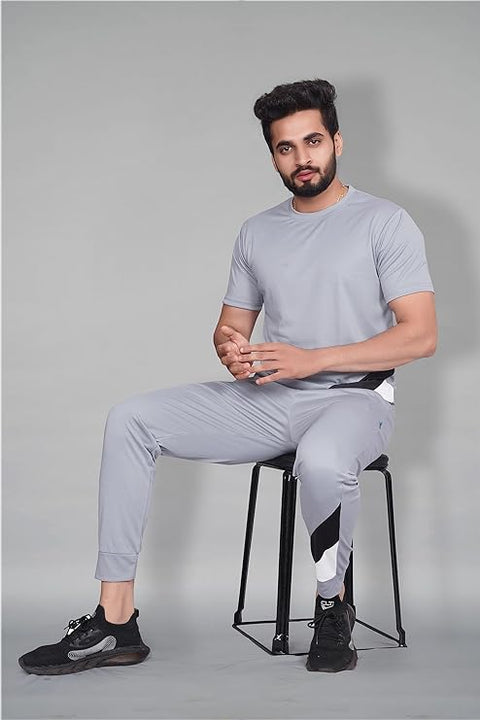 Rich Man_summer Grey and Black  Track Suit for Man and women