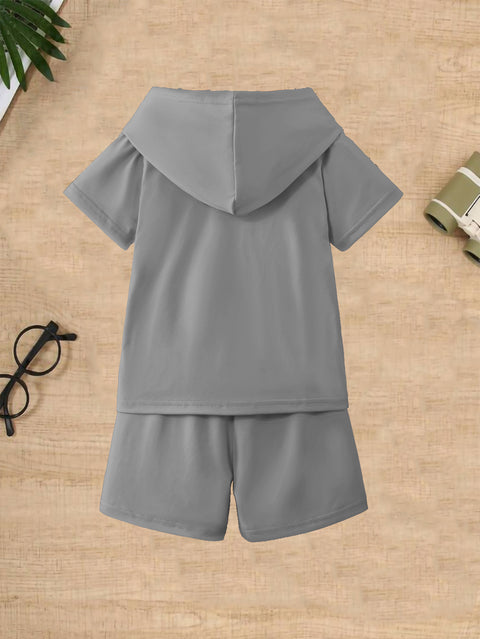 Youth Summer Clothing Set, Sporty Casual Youngsters Clothing, Perfect for Daily and Outdoor Wear, the Best Gift Choice, for Outdoor