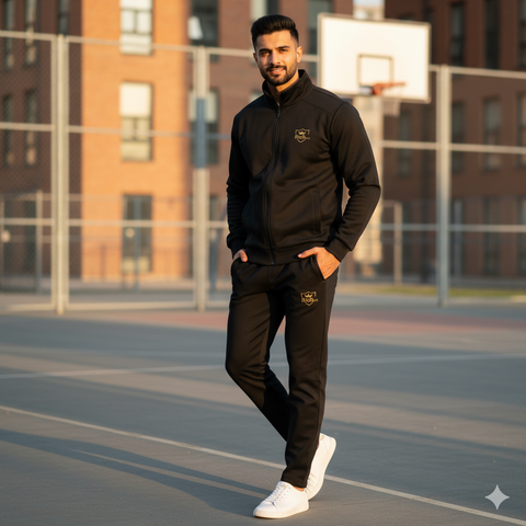 Richman Men’s Tracksuit Set – Full Zip Long Sleeve Sweatshirt & Jogger Pants for Running, Training & Casual Wear for men