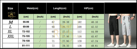 RichMan Men's Casual Zipper Pockets Straight Leg Loose Fit Active Shorts