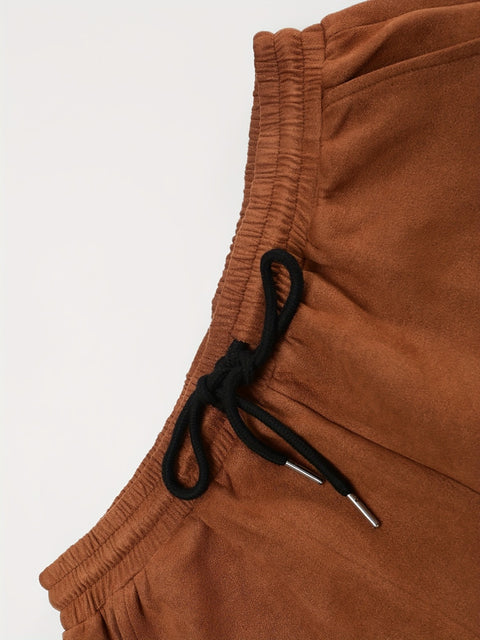 RichMan Brown Round Neck Sweatshirt and Trouser Tracksuit – Premium Sweatshirt & Trouser Set for Men and Women