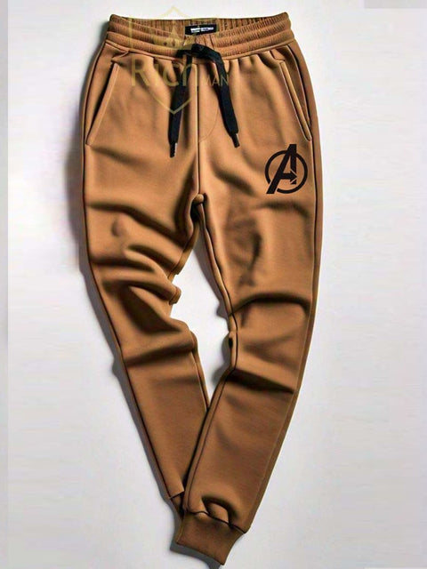 RichMan Brown Round Neck Sweatshirt and Trouser Tracksuit – Premium Sweatshirt & Trouser Set for Men and Women