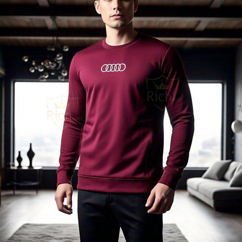 Audi Reflective Logo Winter Tracksuit For Men and Women