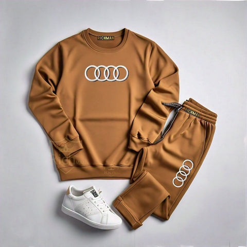 Audi Reflective Logo Winter Tracksuit For Men and Women