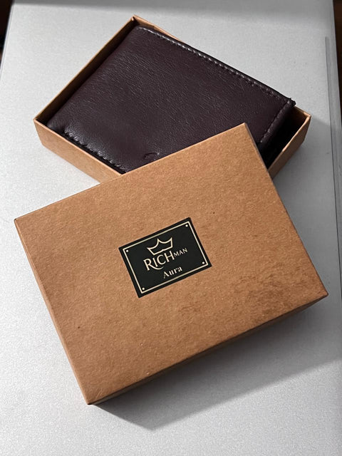Pack of 2 – RichMan Aura Perfume and Leather Wallet