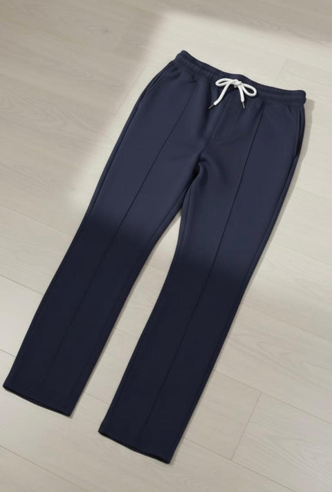 Pack of 2 Men’s Loose Fit Front Line Stitch Trouser – Summer Comfort