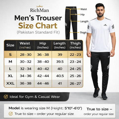 Men’s Premium Active Wear Tracksuit – 6 Stylish Colors Available