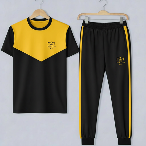 Premium Gym Wear Set for Men – Breathable Summer Tracksuit