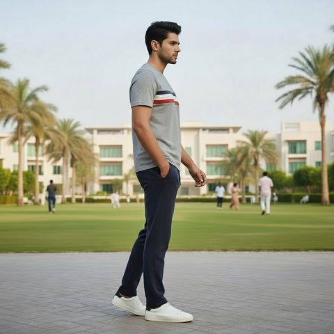 Premium Quality Tracksuit – Trendy T-Shirt & Trouser Combo tomy