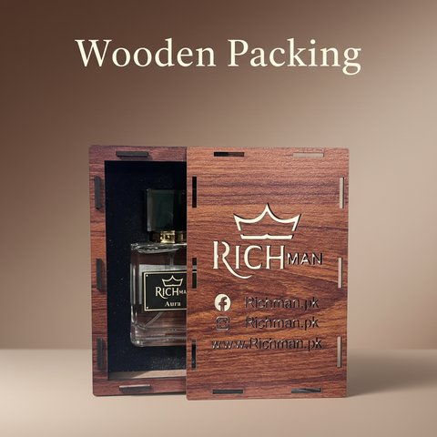 RichMan Aura Perfume for Men, Long Lasting Bold Spicy Scent .