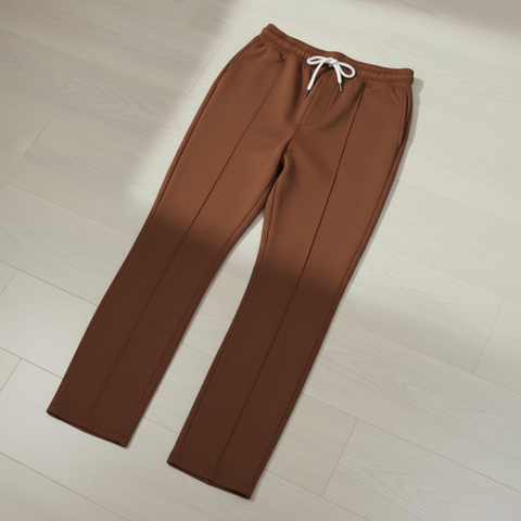 Pack of 2 Men’s Loose Fit Front Line Stitch Trouser – Summer Comfort