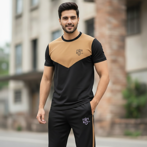 Premium Gym Wear Set for Men – Breathable Summer Tracksuit
