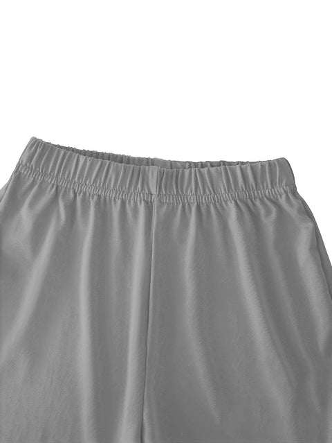 Youth Summer Clothing Set, Sporty Casual Youngsters Clothing, Perfect for Daily and Outdoor Wear, the Best Gift Choice, for Outdoor
