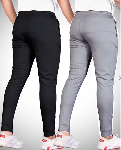 Rich Man Pack of 2 Men Reflective logo Multicolor Trousers Gym Wear