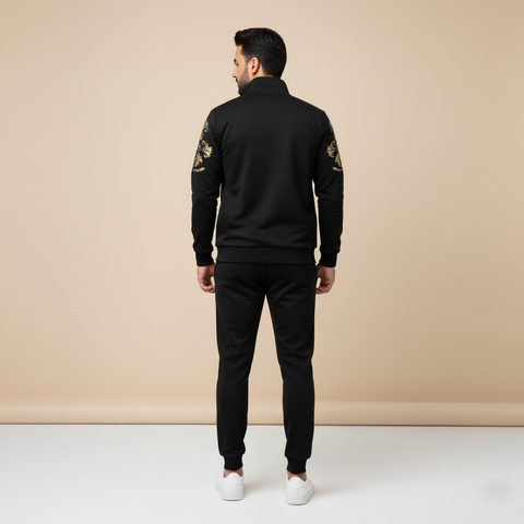 Richman Men’s Tracksuit Set – Full Zip Long Sleeve Sweatshirt & Jogger Pants for Running, Training & Casual Wear for men