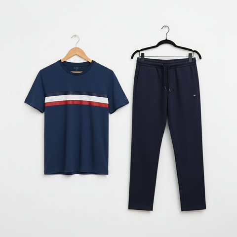 Premium Quality Tracksuit – Trendy T-Shirt & Trouser Combo tomy