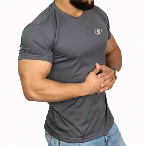 RichMan / Pack of 3 Quick Dry T-Shirt Blue ,Black and Grey
