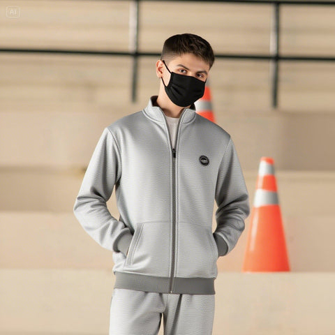 Richman Men’s Tracksuit Set – Full Zip Long Sleeve Sweatshirt & Trouser for Running, Training & Casual Wear for men