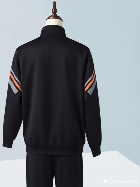 Richman Men’s Tracksuit Set – Full Zip Sweatshirt & Jogger Pants for Running, Training & Casual Wear