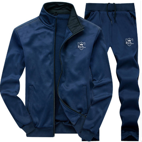 Richman Men’s Tracksuit Set – Full Zip Long Sleeve Sweatshirt & Jogger Pants for Running, Training & Casual Wear  for men