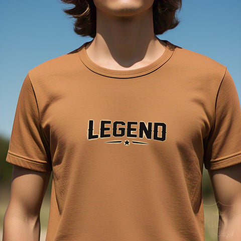 Summer Copper Brown T-Shirt & Black Cargo Trouser for Summer Tracksuit
