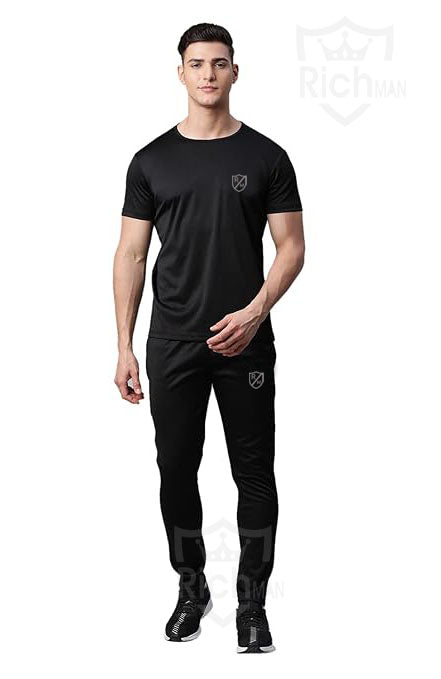 Rich Man - Black Summer track suit for Men and women
