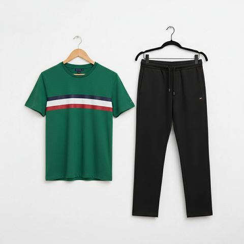 Premium Quality Tracksuit – Trendy T-Shirt & Trouser Combo tomy