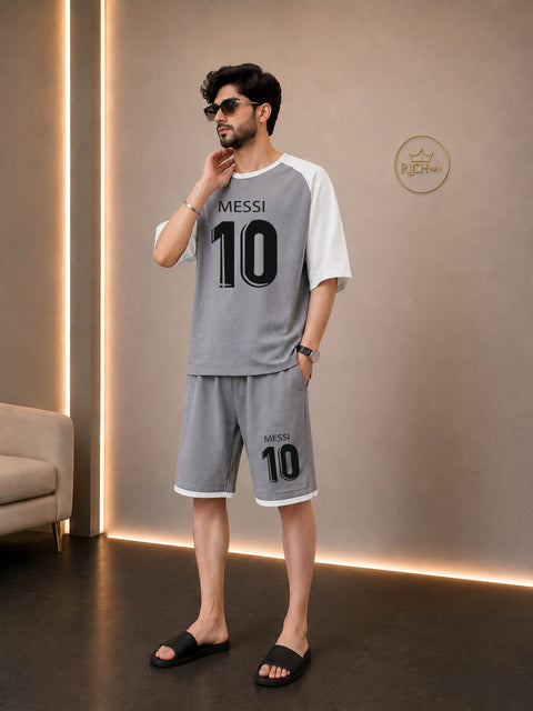 Messi 10 Premium Short Summer Tracksuit for men