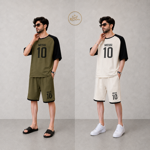 Messi 10 Premium Short Summer Tracksuit for men
