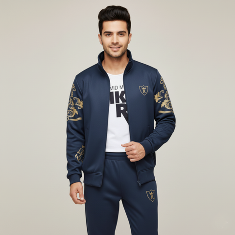 Richman Men’s Tracksuit Set – Full Zip Long Sleeve Sweatshirt & Jogger Pants for Running, Training & Casual Wear for men