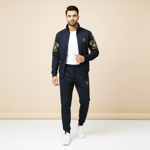 Richman Men’s Tracksuit Set – Full Zip Long Sleeve Sweatshirt & Jogger Pants for Running, Training & Casual Wear for men