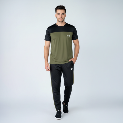 Premium Men’s Activewear T-Shirt with Trouser