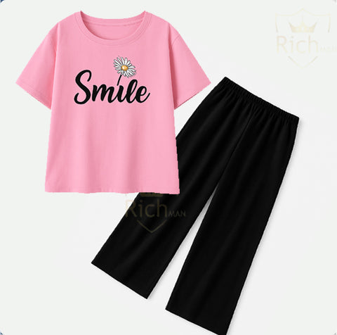 Summers Flapper Trouser and T-shirts sets. Trouser and Shirt 2 Pieces