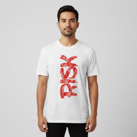 Men’s  RISK Graphic T-Shirt – Street Style cotton Summer Wear